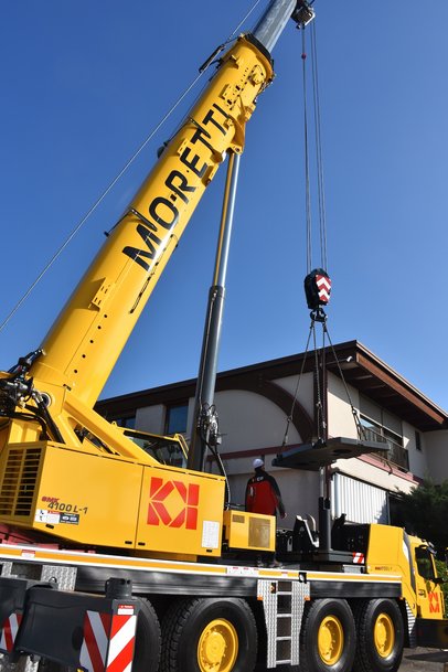 Moretti adds third Grove all-terrain crane to fleet with new GMK4100L-1